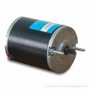 DC Motor with Speed At-load 4,400rpm, Typical Application is Flask-opener